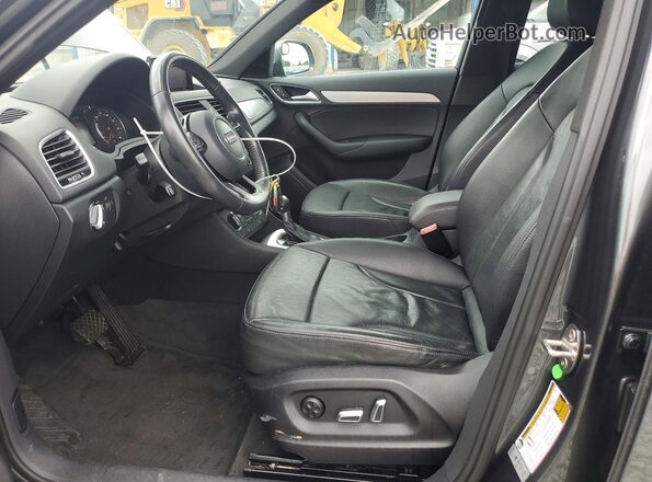 WA1ECCFS9JR025249 2018 AUDI Q3 Gray Սալոնի դիմացի տեսք