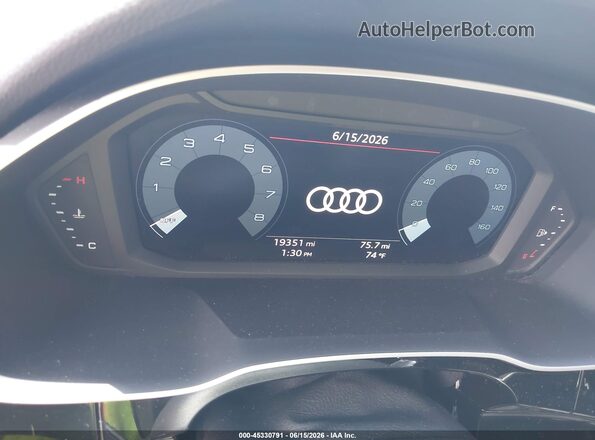 WA1EECF30P1020001 2023 AUDI Q3 Black 