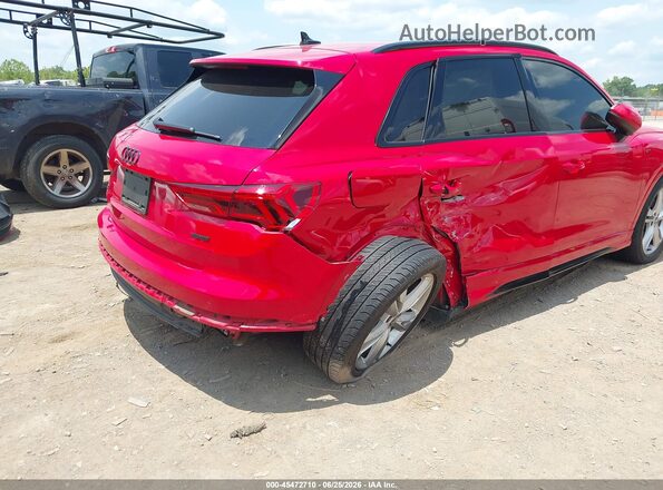 WA1EECF31L1060890 2020 AUDI Q3 Red წინა ხედი