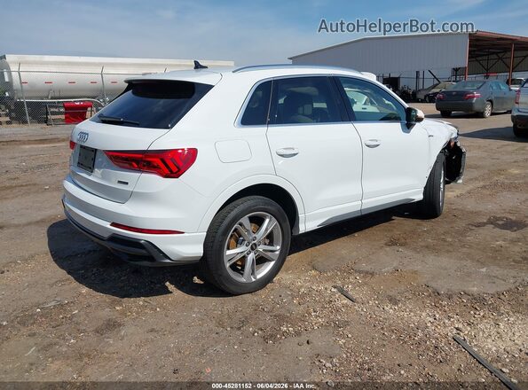 WA1EECF31N1045406 2022 AUDI Q3 White Rear right