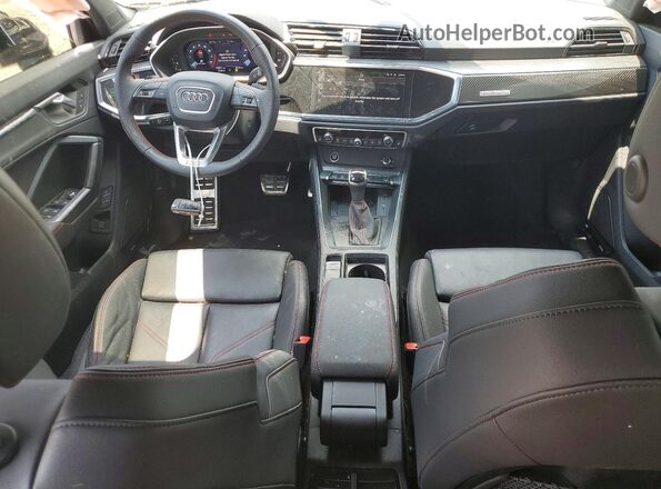 WA1EECF31S1071080 2025 AUDI Q3 Black წინა პანელის ხედი