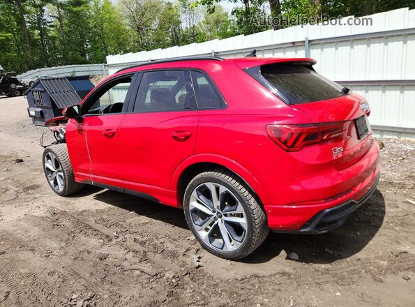 WA1EECF32M1127918 2021 AUDI Q3 Red უკანა მარცხენა