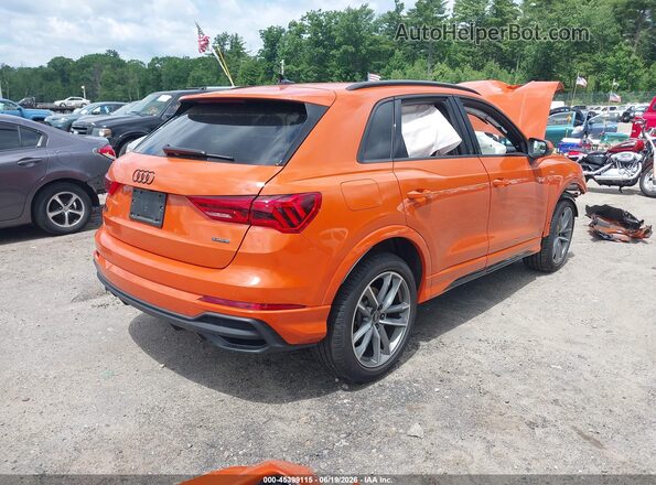 WA1EECF32R1096323 2024 AUDI Q3 Orange Rear right