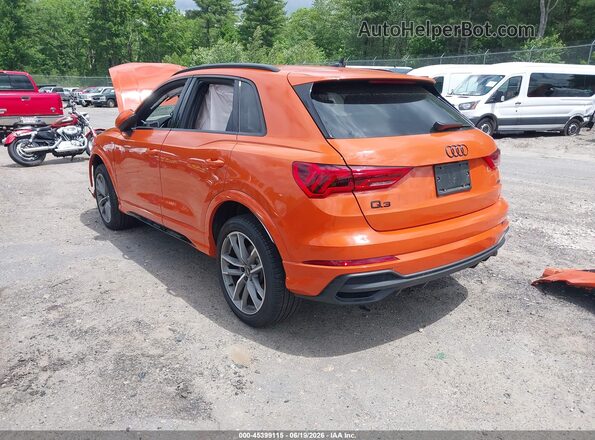 WA1EECF32R1096323 2024 AUDI Q3 Orange Rear left