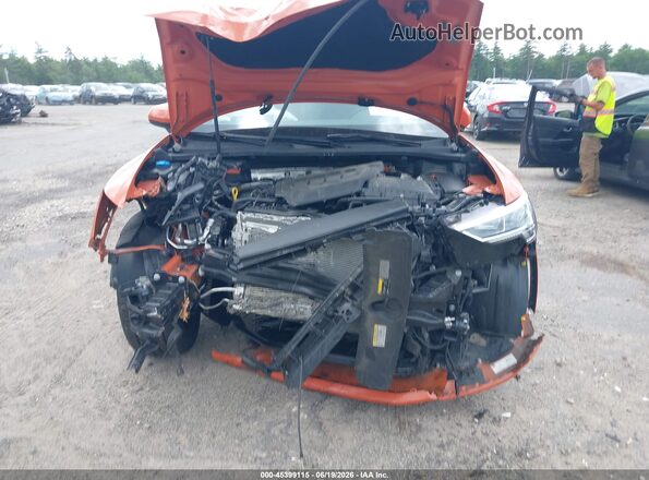WA1EECF32R1096323 2024 AUDI Q3 Orange Instrument cluster view