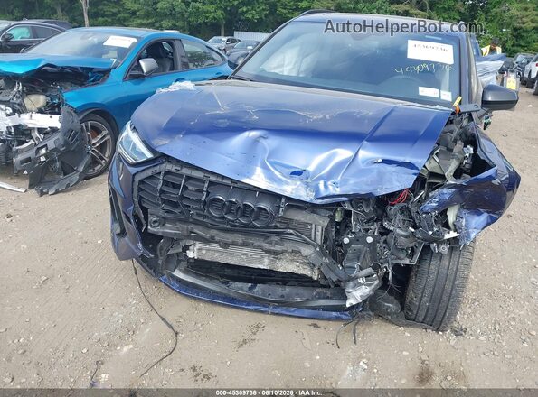 WA1EECF33S1042874 2025 AUDI Q3 Blue Вид спереду