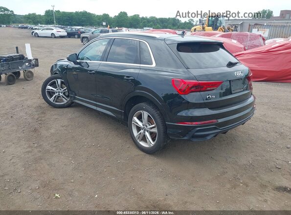 WA1EECF36L1024242 2020 AUDI Q3 Black უკანა მარცხენა