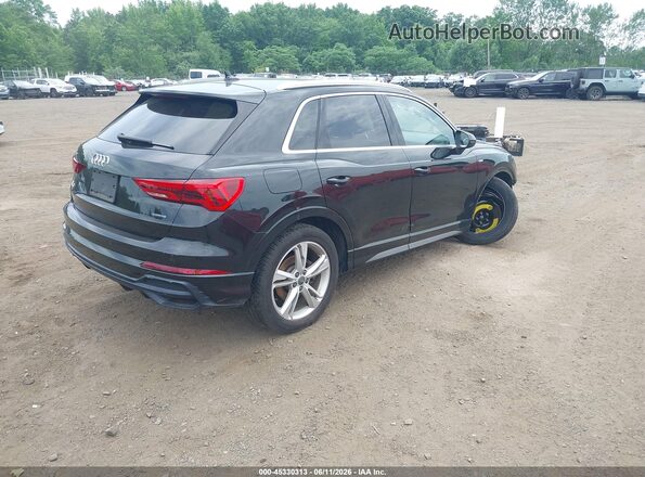 WA1EECF36L1024242 2020 AUDI Q3 Black უკანა მარჯვენა