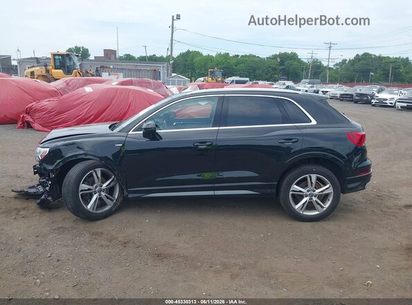 WA1EECF36L1024242 2020 AUDI Q3 Black სალონის 360-გრადუსიანი ხედი