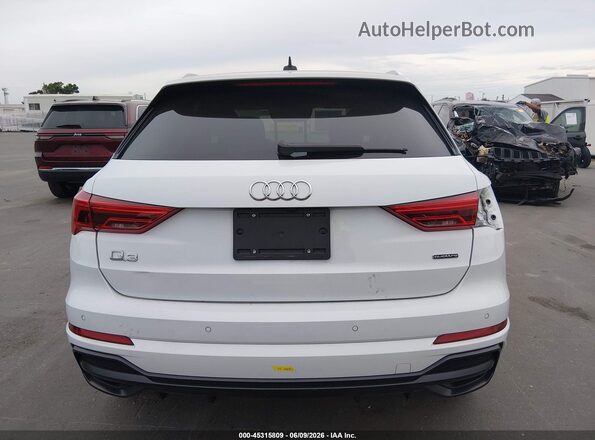 WA1EECF36N1082953 2022 AUDI Q3 White 