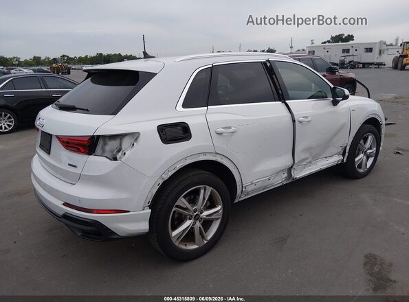 WA1EECF36N1082953 2022 AUDI Q3 White Հետևի աջ