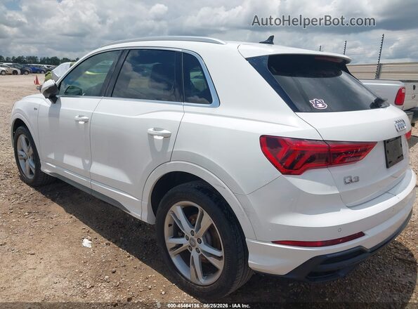 WA1EECF37L1009393 2020 AUDI Q3 White Tył lewy