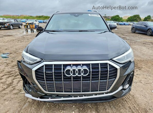 WA1EECF37L1027263 2020 AUDI Q3 Black Դիմացի տեսք