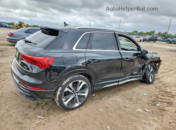 WA1EECF37L1027263 2020 AUDI Q3 Black Հետևի աջ