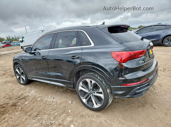 WA1EECF37L1027263 2020 AUDI Q3 Black Հետևի ձախ