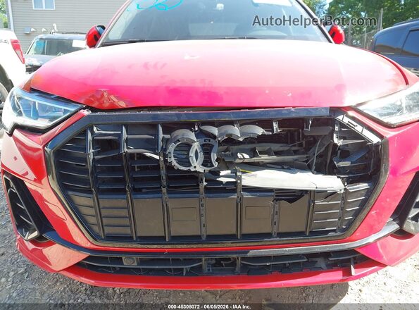 WA1EECF37M1151647 2021 AUDI Q3 Red Vista frontal