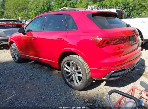 WA1EECF37M1151647 2021 AUDI Q3 Red Trasero izquierdo
