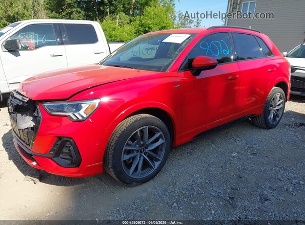 WA1EECF37M1151647 2021 AUDI Q3 Red Vista tres cuartos delantera izquierda