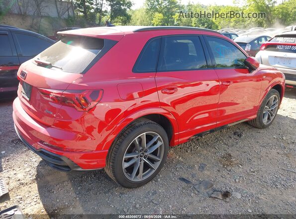 WA1EECF37M1151647 2021 AUDI Q3 Red Trasero derecho
