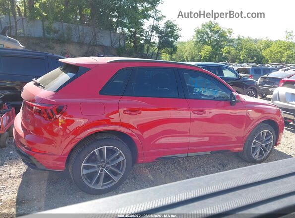 WA1EECF37M1151647 2021 AUDI Q3 Red Vista interior trasera