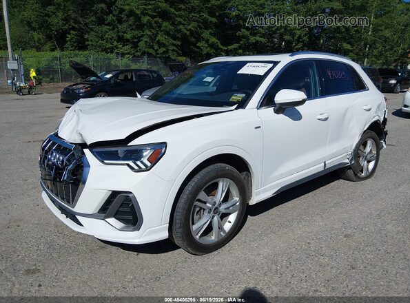 WA1EECF37P1034641 2023 AUDI Q3 White Передня ліва чверть