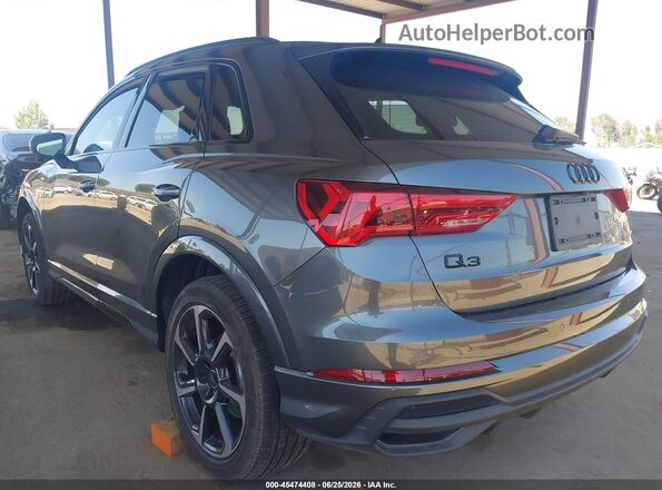 WA1EECF37S1103238 2025 AUDI Q3 Gray Rear left