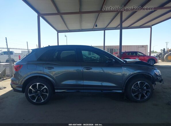 WA1EECF37S1103238 2025 AUDI Q3 Gray Rear interior view