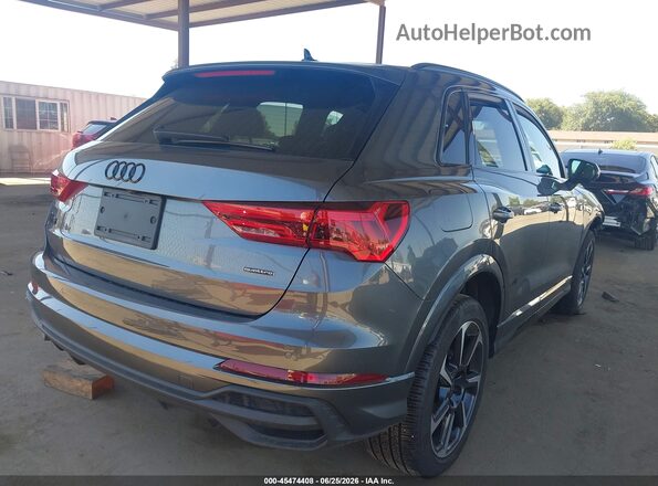 WA1EECF37S1103238 2025 AUDI Q3 Gray Rear right