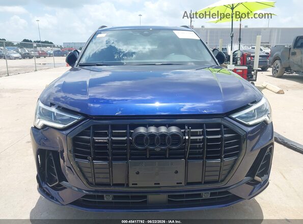 WA1EECF37S1108729 2025 AUDI Q3 Синий Вид щитка приборов