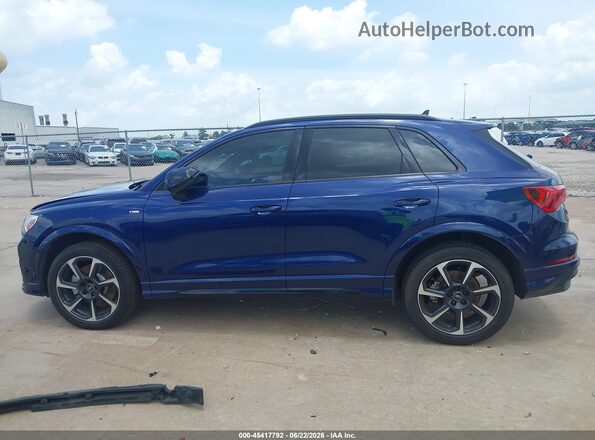 WA1EECF37S1108729 2025 AUDI Q3 Синий Панорамный вид салона 360°