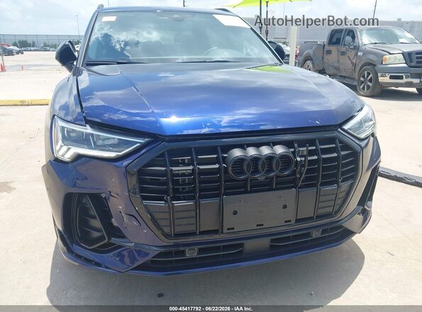 WA1EECF37S1108729 2025 AUDI Q3 Синий Вид спереди