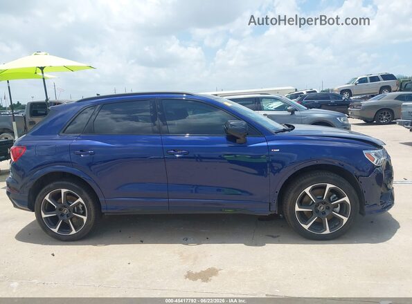 WA1EECF37S1108729 2025 AUDI Q3 Синий Вид задней части салона