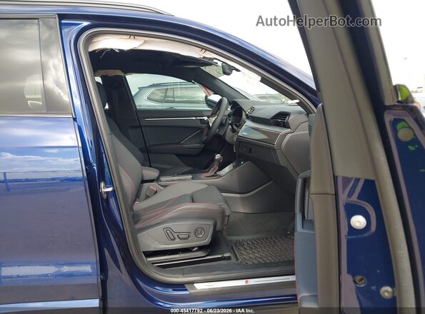 WA1EECF37S1108729 2025 AUDI Q3 Синий Вид салона спереди