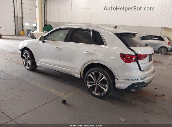 WA1EECF38M1113814 2021 AUDI Q3 White Rear left