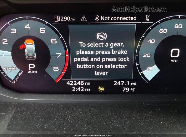 WA1EECF38N1026402 2022 AUDI Q3 Orange 