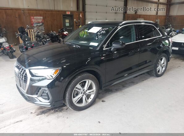 WA1EECF38R1047191 2024 AUDI Q3 Black Vista tres cuartos delantera izquierda