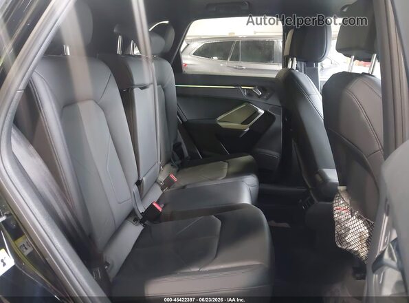 WA1EECF38R1047191 2024 AUDI Q3 Black Vista de la etiqueta del VIN