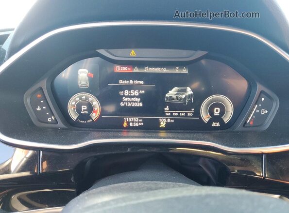 WA1EECF39K1066760 2019 AUDI Q3 Gray ხელსაწყოთა პანელის ხედი