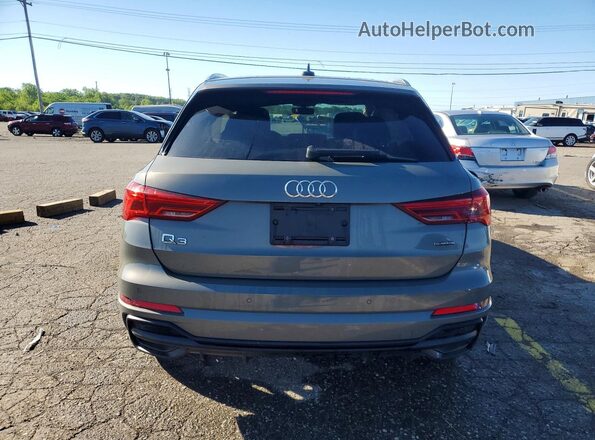 WA1EECF39K1066760 2019 AUDI Q3 Gray უკანა ხედი