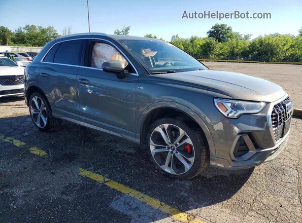 WA1EECF39K1066760 2019 AUDI Q3 Gray წინა მარჯვენა