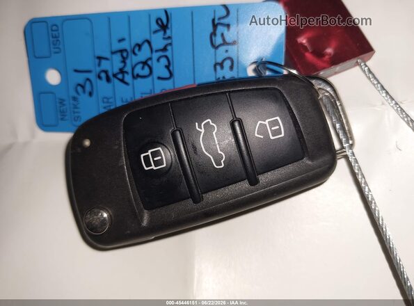 WA1EECF39R1139507 2024 AUDI Q3 White წინა პანელის ხედი