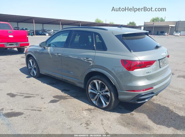 WA1EECF3XM1011026 2021 AUDI Q3 Gray Задня ліва чверть