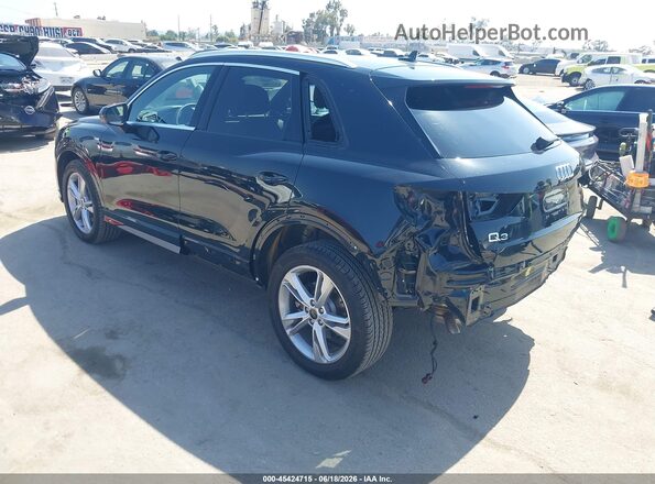 WA1EECF3XR1203182 2024 AUDI Q3 Black უკანა მარცხენა