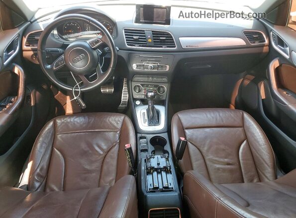 WA1EFCFS0GR010915 2016 AUDI Q3 White Առջևի վահանակի տեսք
