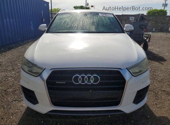 WA1EFCFS0GR010915 2016 AUDI Q3 White Դիմացի տեսք