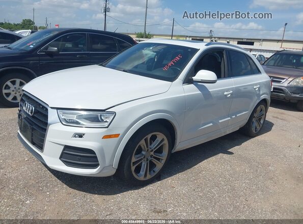 WA1EFCFS1GR007621 2016 AUDI Q3 White Front left