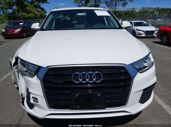WA1EFCFS3GR009306 2016 AUDI Q3 White Вид щитка приладів