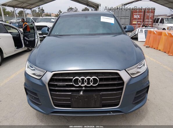 WA1EFCFS3GR021990 2016 AUDI Q3 Light Blue Widok zestawu wskaźników