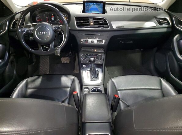 WA1EFCFS4GR016412 2016 AUDI Q3 White Vista del salpicadero