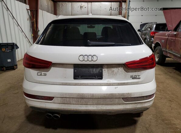 WA1EFCFS4GR016412 2016 AUDI Q3 White Vista trasera